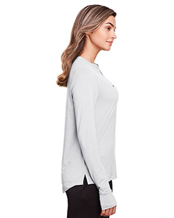 North End NE400W Women Ladies' Jaq Snap-Up Stretch Performance Pullover