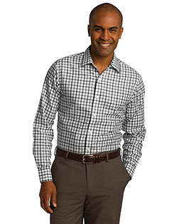 Red House RH74 Adult Tricolor Check Slim Fit Non-Iron Shirt at Apparelstation