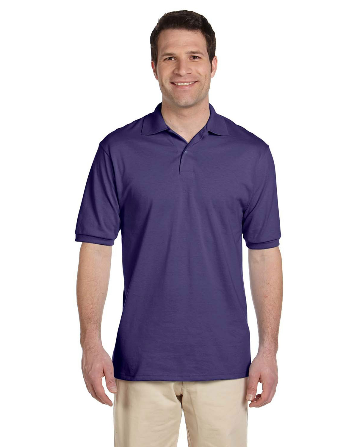 Jerzees 437 Men 5.6 Oz 50/50 Jersey Polo With Spotshield at Apparelstation