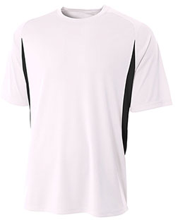 A4 N3181  Men's Cooling Performance Color Blocked T-Shirt