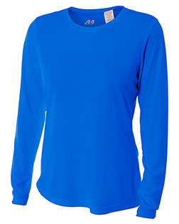 A4 NW3002  Ladies' Long Sleeve Cooling Performance Crew Shirt