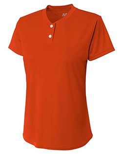 A4 NW3143  Ladies' Tek 2-Button Henley Shirt