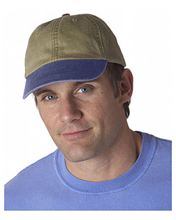 Adams AD969 Unisex 6-Panel Low-Profile Washed Pigment-Dyed Cap at Apparelstation