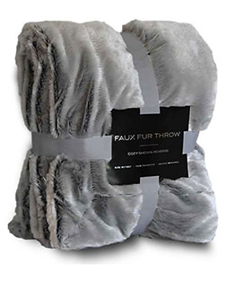 Faux Fur Throw