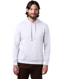 Custom Embroidered Alternative Apparel 8804PF Men Eco Cozy Fleece Pullover Hooded Sweatshirt at Apparelstation