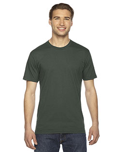 Custom Embroidered American Apparel 2001W Men 4.3 oz Fine Jersey Short-Sleeve T-Shirt at Apparelstation