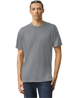Custom Embroidered American Apparel TR401W Men 3.7 oz Triblend Short-Sleeve Track T-Shirt