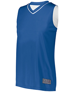 Ladies Reversible Two-Color Sleeveless Jersey
