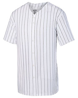 Augusta Sportswear 1685 Unisex Pin Stripe Baseball Jersey