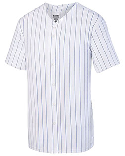 Augusta Sportswear 1686 Youth Pin Stripe Baseball Jersey