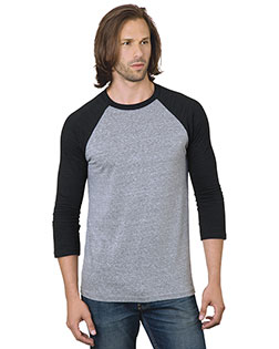 Unisex 4.2 oz., Triblend 3/4-Sleeve Raglan T-Shirt