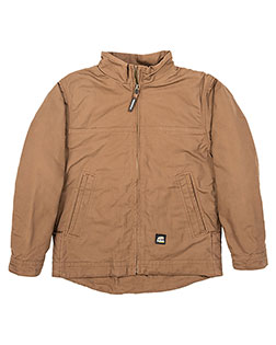 Men's Flagstone Flannel-Lined Duck Jacket