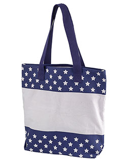 Big Accessories / BAGedge BE066 Unisex 12 oz. Canvas Print Tote at Apparelstation