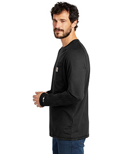  DISCONTINUED  Carhartt Force  Cotton Delmont Long Sleeve T-Shirt. CT100393