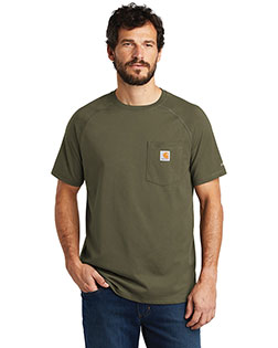 Carhartt CT100410 Carhartt Force  Cotton Delmont Short Sleeve T-Shirt. CT100410