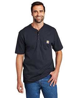 Carhartt CTK84 Carhartt Short Sleeve Henley T-Shirt CTK84