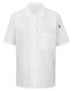 Women's Mimix™ Short Sleeve Cook Shirt with OilBlok