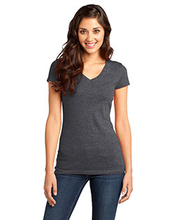 District DT6501 Women Very Important Tee V-Neck at Apparelstation