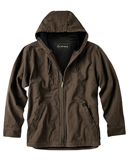 Dri Duck DD5090T Mens 100% Cotton 12 oz. Canvas/Polyester Thermal Lining Hooded Tall Laredo Jacket