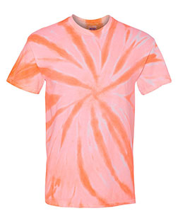 Tone-on-Tone Pinwheel Tie-Dyed T-Shirt