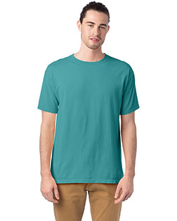 Hanes GDH100 Men Garment-Dyed Short-Sleeve T-Shirt at Apparelstation