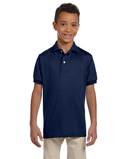 Jerzees 437Y Boys 50/50 Jersey Polo With Spotshield at Apparelstation