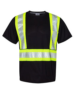 EV Series® Enhanced Visibility Contrast Pocket T-Shirt