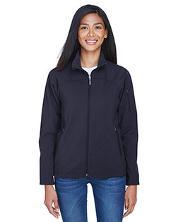 North End 78034 Women Three-Layer Fleece Bonded Performance Soft Shell Jacket at Apparelstation