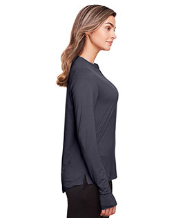 North End NE400W Women Ladies' Jaq Snap-Up Stretch Performance Pullover