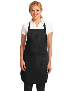 Port Authority A703 Women Easy Care Fulllength Apron With Stain-Release at Apparelstation