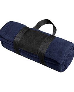 Port Authority BP20 Men Fleece Blanket with Carrying Strap at Apparelstation