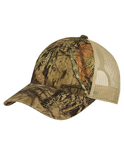Port Authority C929 Unisex   Unstructured Camouflage Mesh Back Cap at Apparelstation