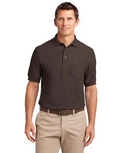 Port Authority K500P Men Silk Touch Polo With Pocket at Apparelstation