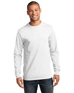 Port & Company PC61LST Men Tall Long-Sleeve Essential T-Shirt at Apparelstation