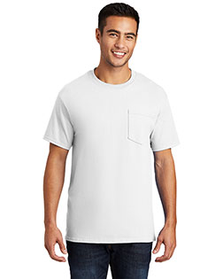 Port & Company PC61P Men Essential T-Shirt with Pocket at Apparelstation