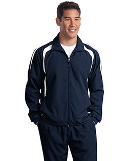 Sport-Tek® TJST60 Men Tall Colorblock Raglan Jacket at Apparelstation