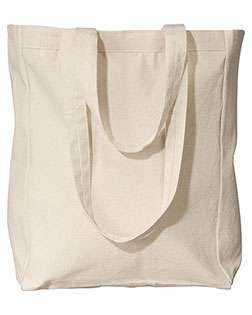 UltraClub 8861 Unisex Tote with Gusset