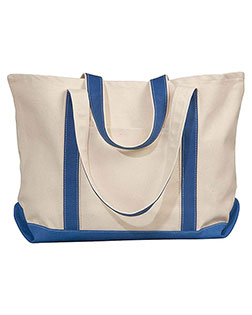UltraClub 8872 Unisex ExtraLarge Canvas Boat Tote at Apparelstation