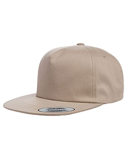 Yupoong Y6502 Men Unstructured 5-Panel Snapback Cap at Apparelstation