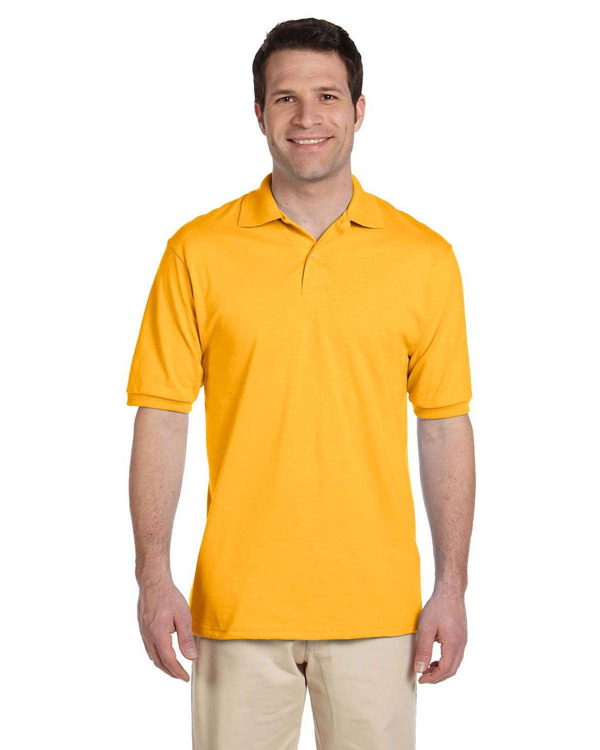 Jerzees 437 Men 5.6 Oz 50/50 Jersey Polo With Spotshield at Apparelstation