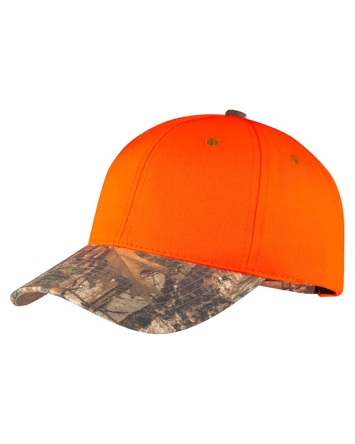 Port Authority C804 Unisex Safety Cap with Camo Brim at Apparelstation