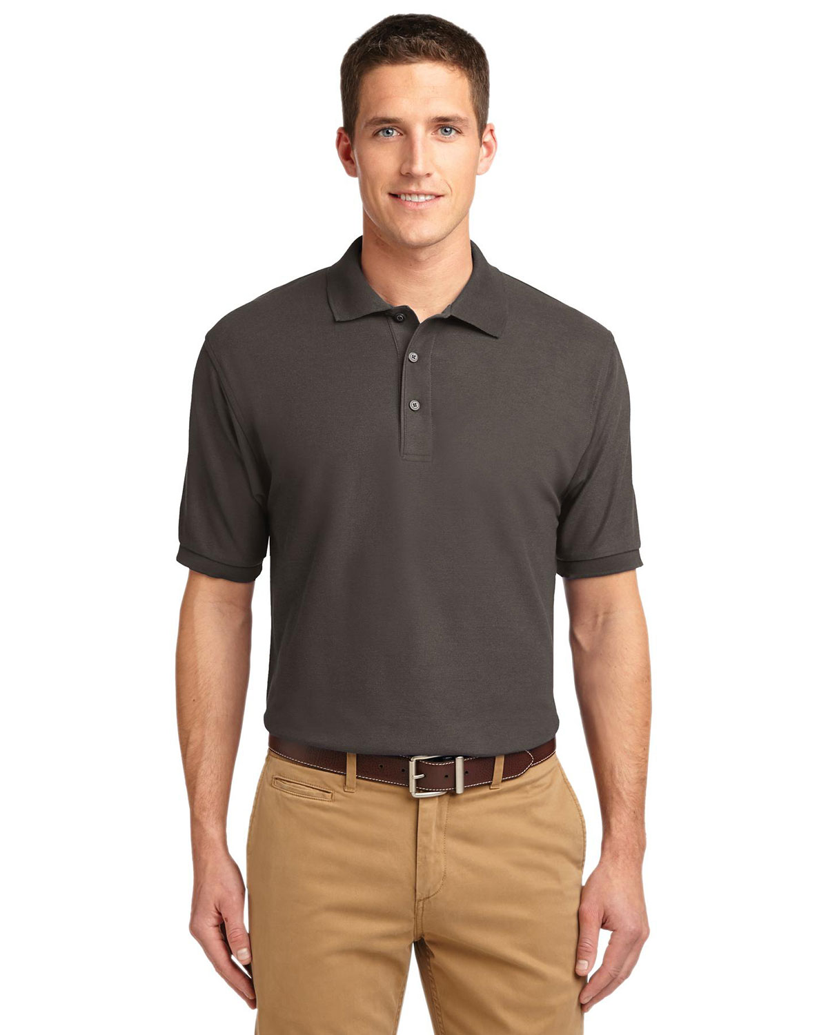 Port Authority K500 Men Silk Touch Polo at Apparelstation