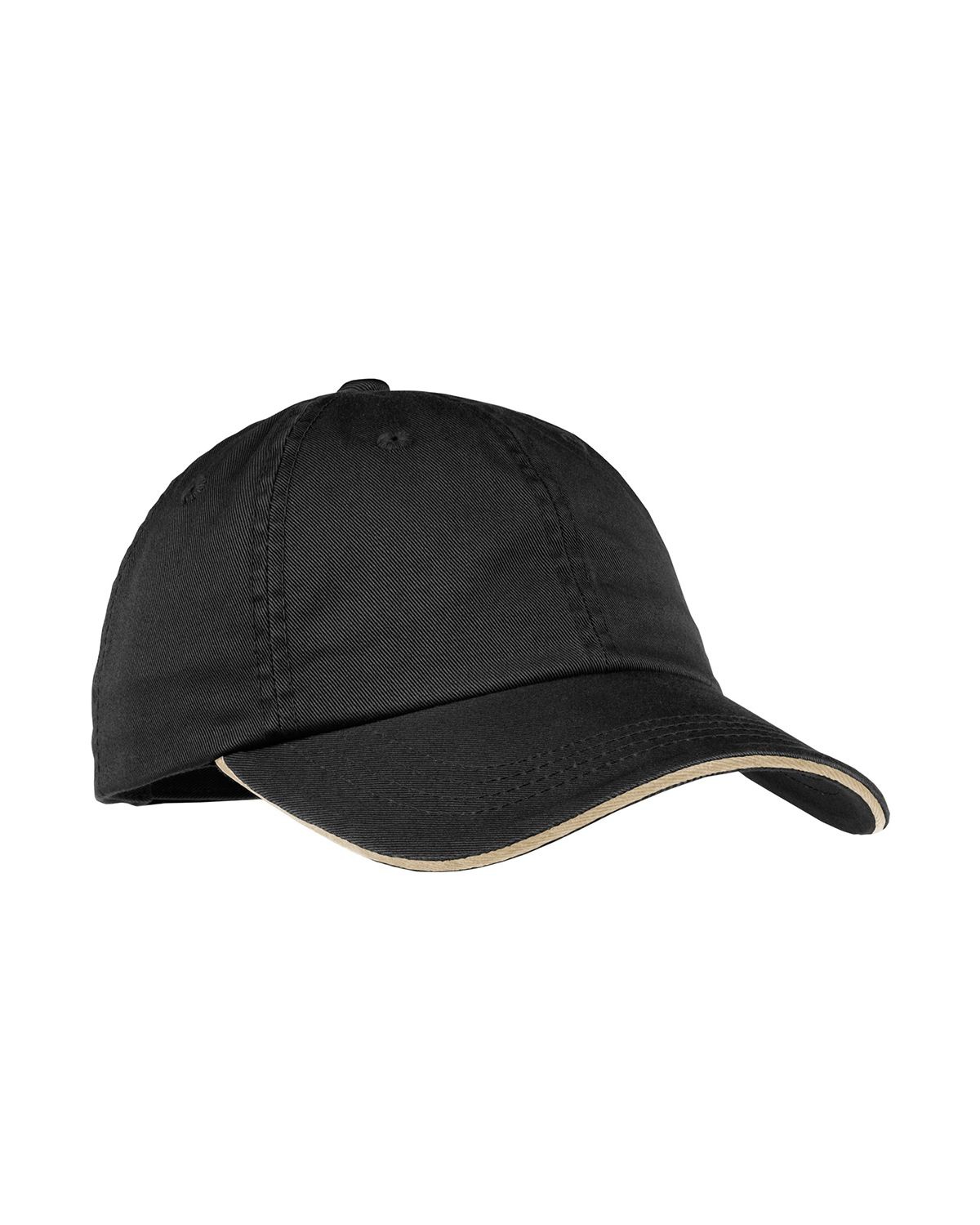 Port Authority LC830 Women Sandwich Bill Cap with Striped Closure at Apparelstation