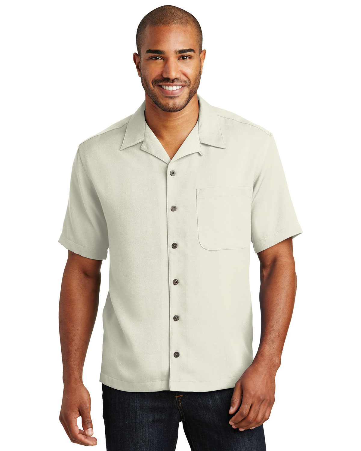 Port Authority S535 Men Easy Care Camp Shirt at Apparelstation