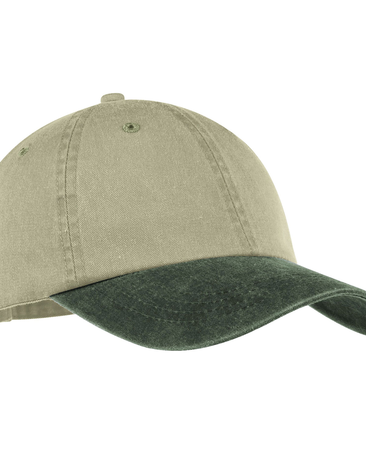 Port & Company CP83 Men Two-Tone Pigment-Dyed Cap at Apparelstation