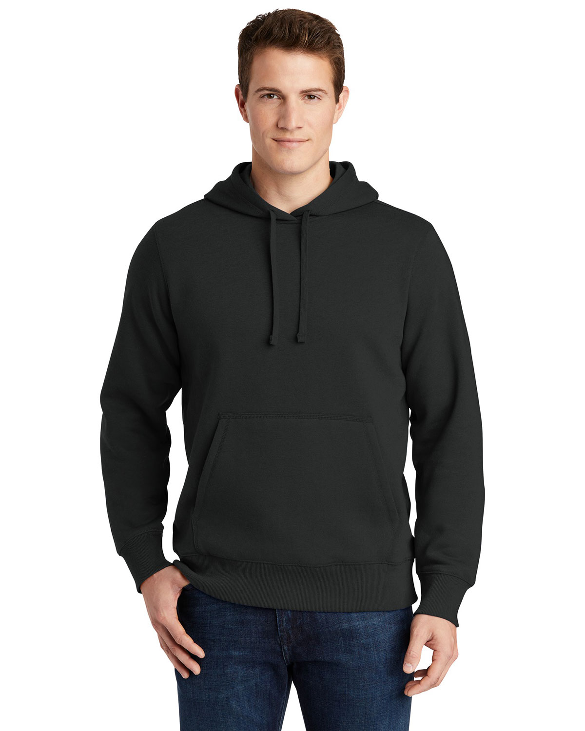 Sport-Tek® TST254 Men Tall Pullover Hooded Sweatshirt at Apparelstation