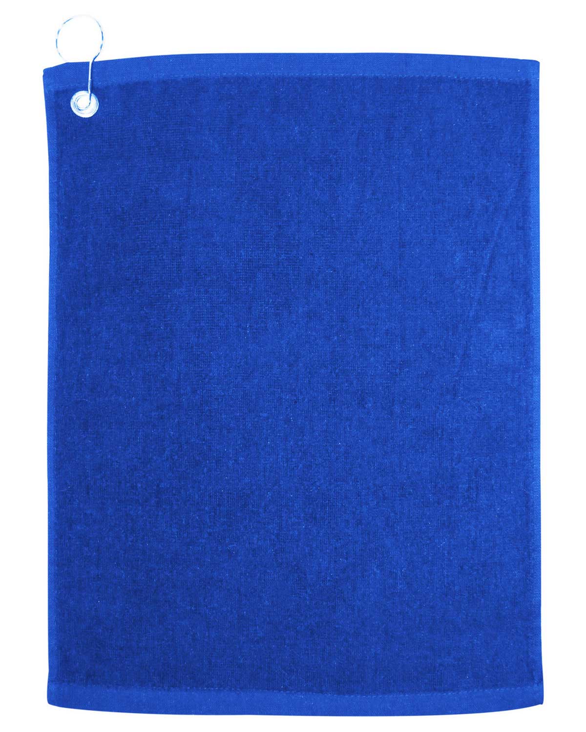 UltraClub C1518GH Men Large Velour Golf Towel with Grommet at Apparelstation